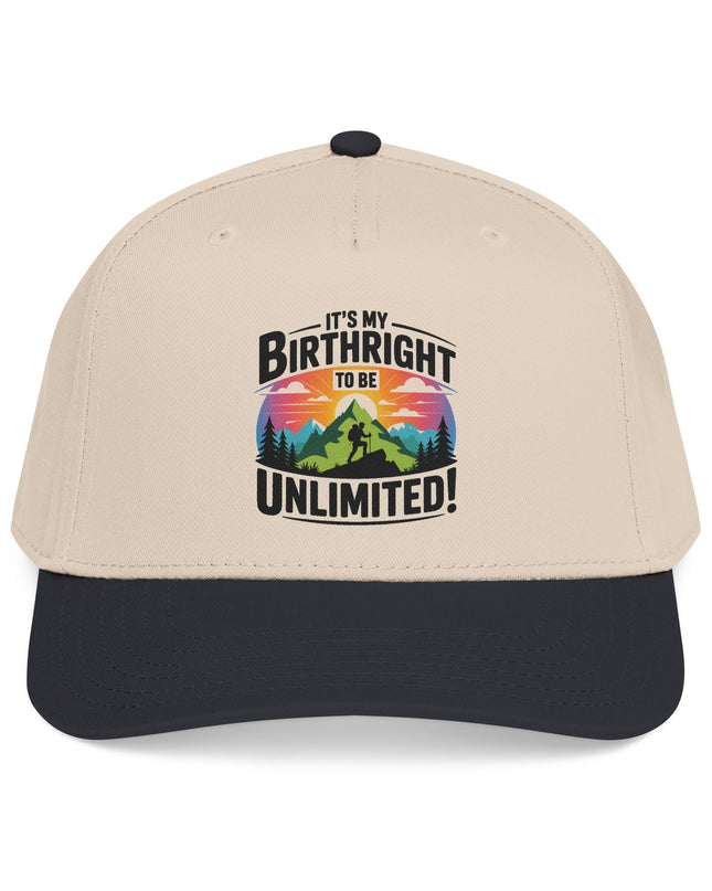 "It's my Birthright to be Unlimited" Mid Profile Baseball Cap