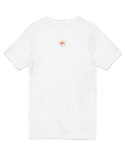 "Blessed and Beautiful" Ladies' V-Neck T-Shirt