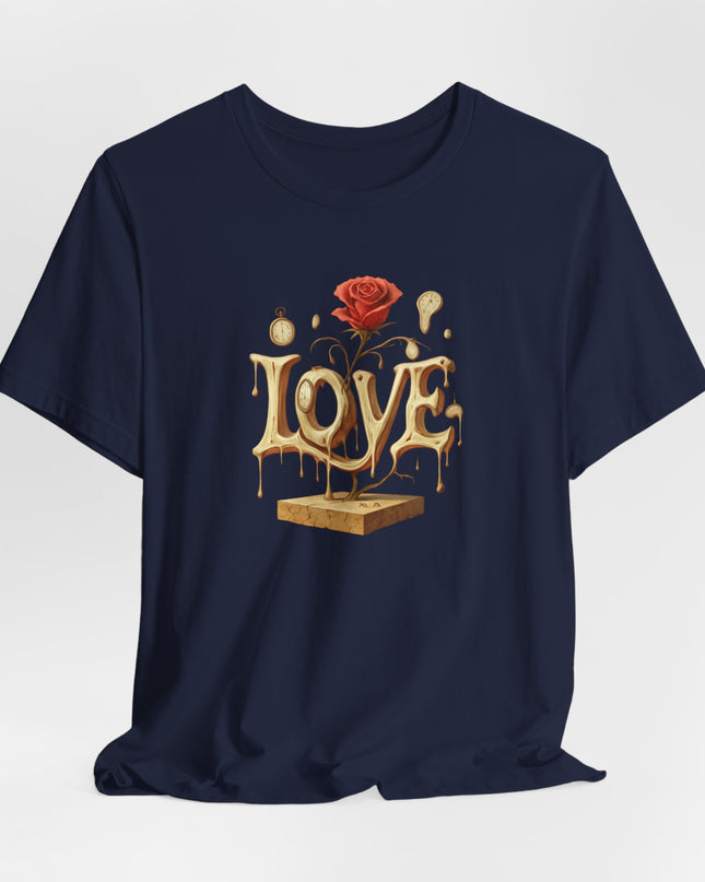 "Love - Salvador Dali Style" Unisex Jersey Short Sleeve Tee