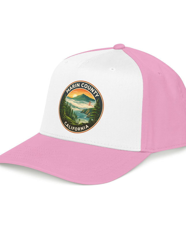 "Marin County, Above the Fog" Mid Profile Baseball Cap