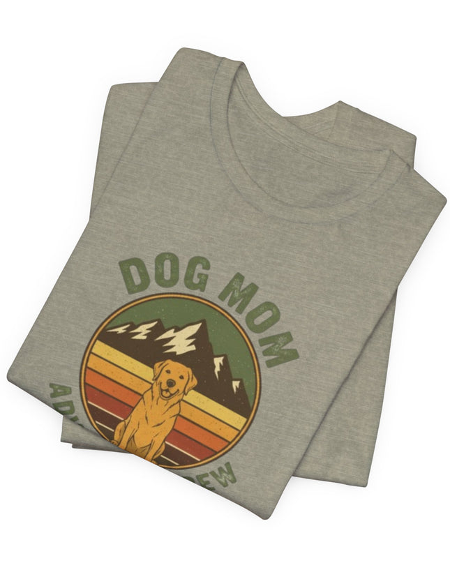 "Dog Mom Adventure Crew" Unisex Jersey Short Sleeve Tee