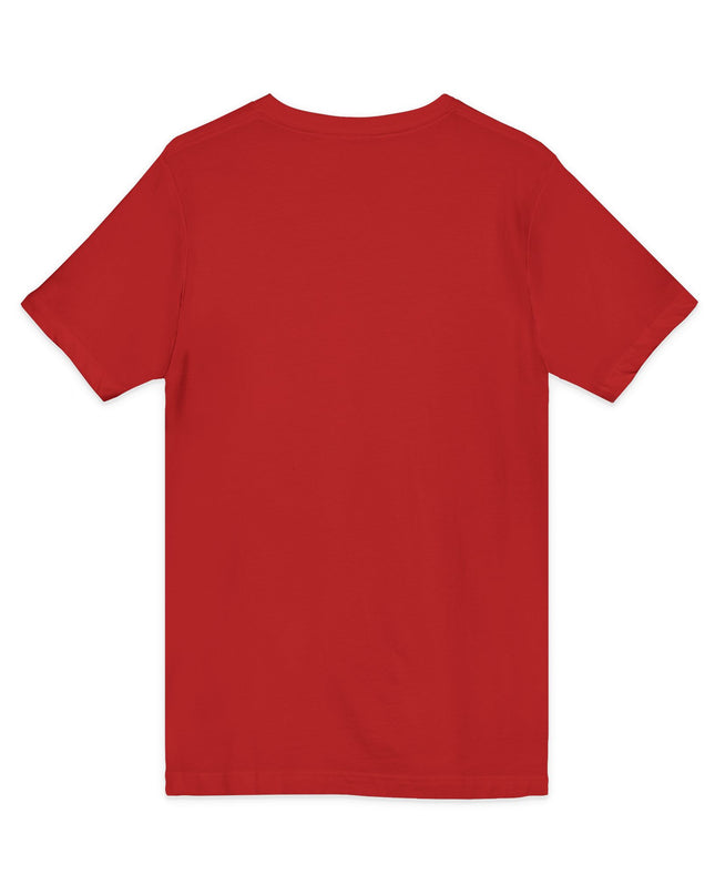 "Make Love Not War With Flower" Unisex Jersey Short Sleeve V-Neck Tee