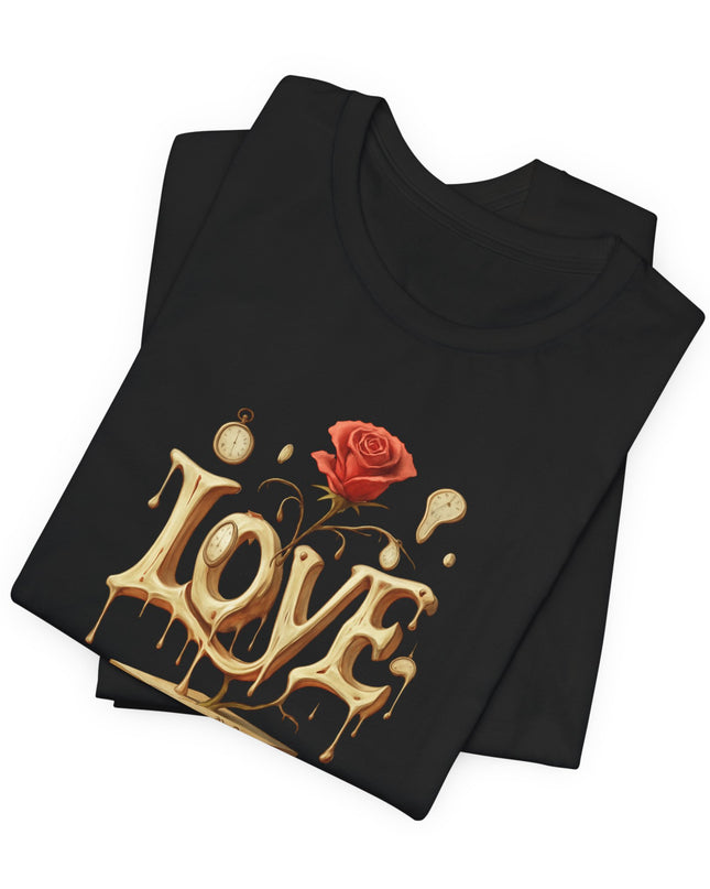 "Love - Salvador Dali Style" Unisex Jersey Short Sleeve Tee