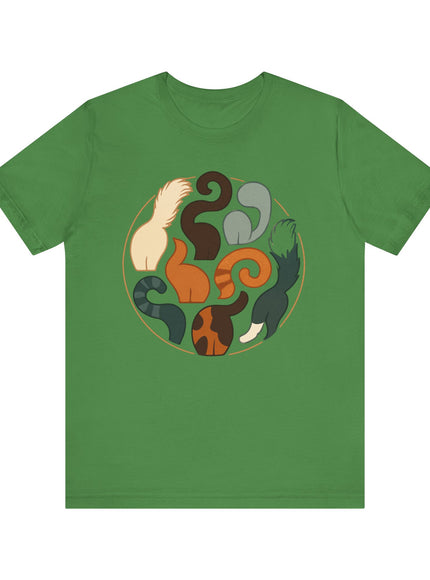 "Cat Tails (image)" Unisex Jersey Short Sleeve Tee