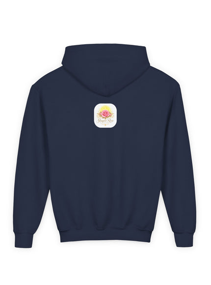 "My Mother Says I am Royalty" Youth Heavy Blend Hooded Sweatshirt
