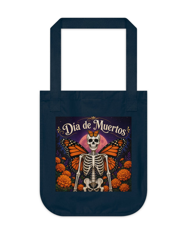 "Día de Muertos" Organic Canvas Tote Bag