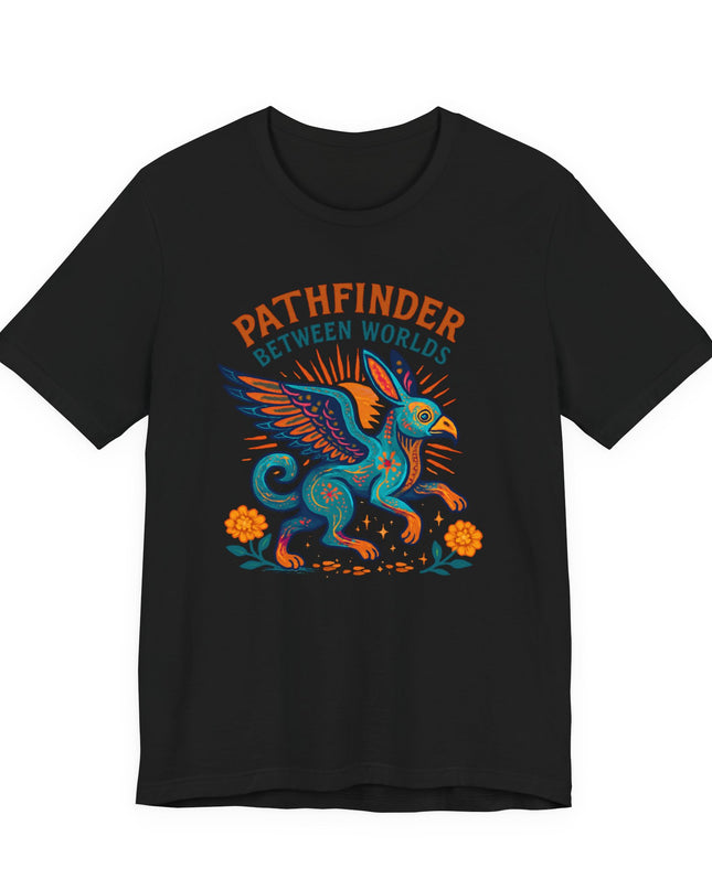 "Pathfinder Between World" Unisex Jersey Short Sleeve Tee