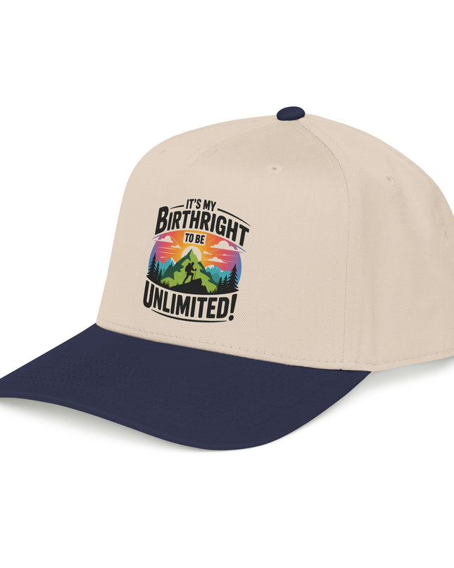 "It's my Birthright to be Unlimited" Mid Profile Baseball Cap