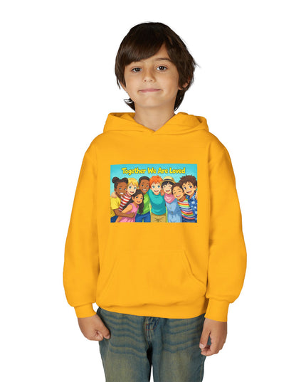 "Together We Are Loved" Youth Hooded Sweatshirt