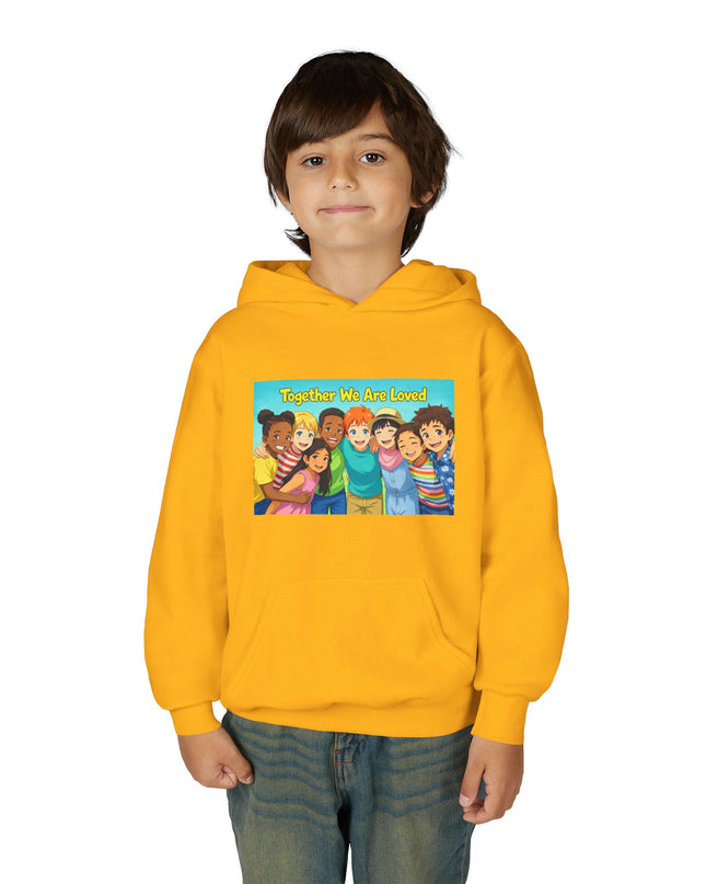 "Together We Are Loved" Youth Hooded Sweatshirt