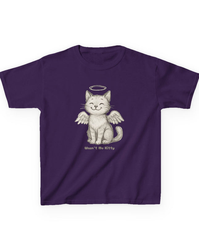 "Wasn't Me Kitty" Kids Heavy Cotton Tee