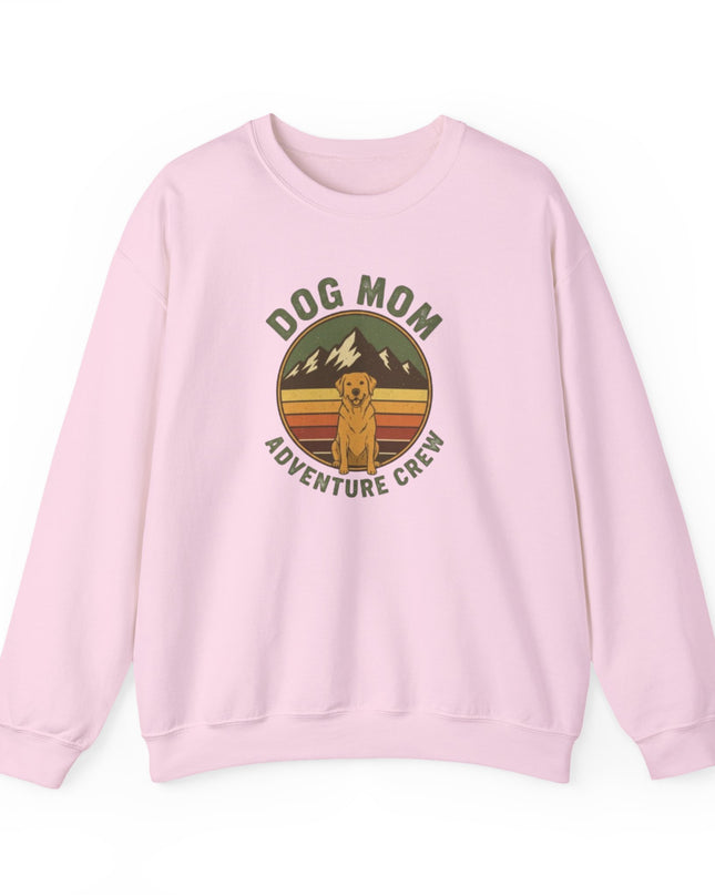 "Dog Mom Adventure Crew" Unisex Adult Sweatshirt