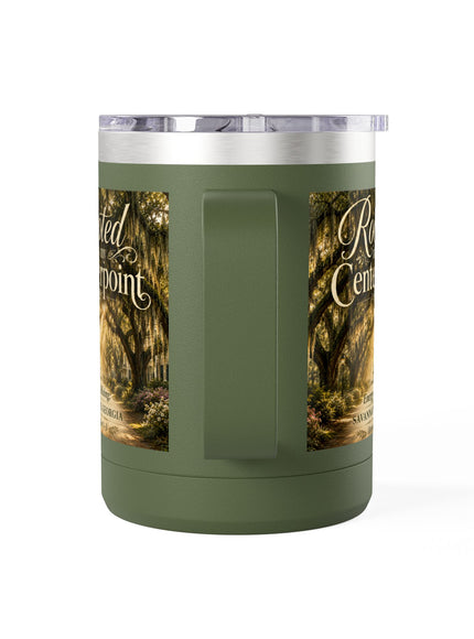 "Rooted in my Centerpoint" Coffee Mug Tumbler, 15oz