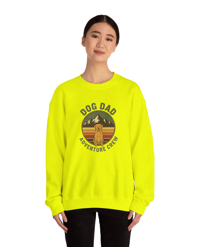"Dog Dad Adventure Crew" Unisex  Adult Sweatshirt