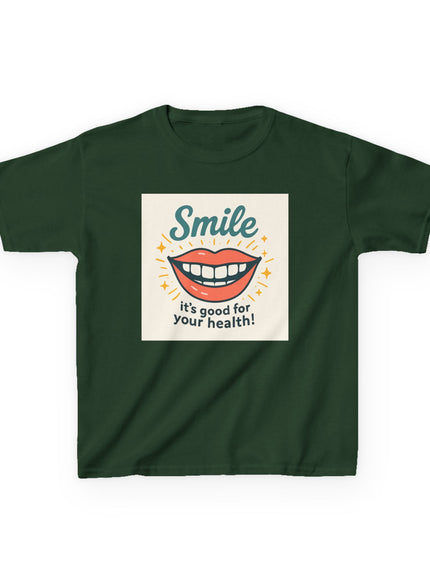 "Smile" Kids Heavy Cotton Tee