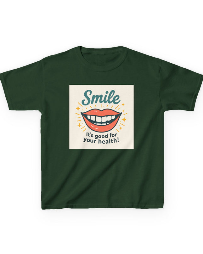 "Smile" Kids Heavy Cotton Tee