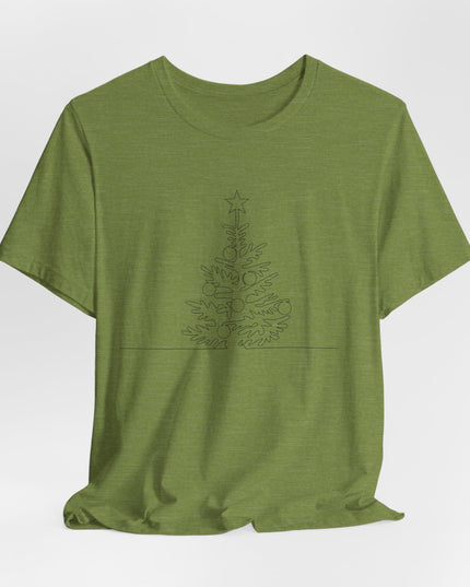 "Christmas Tree" Unisex Jersey Short Sleeve Tee
