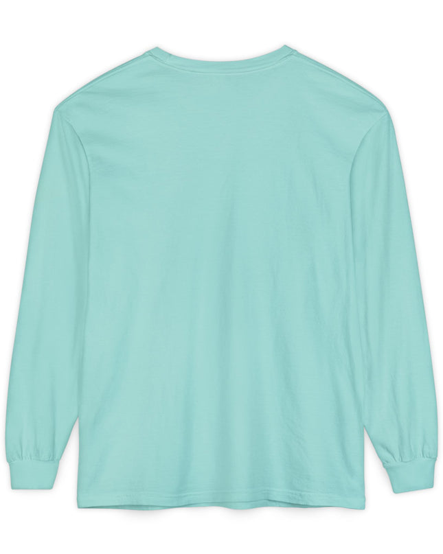 "Tides and Tall Trees" Unisex Garment-dyed Long Sleeve T-Shirt