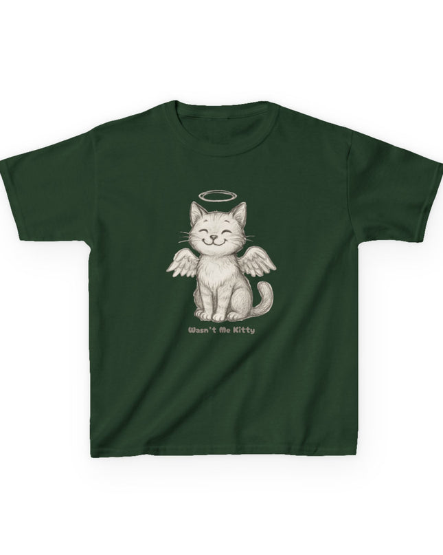 "Wasn't Me Kitty" Kids Heavy Cotton Tee