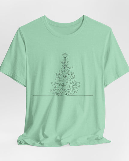 "Christmas Tree" Unisex Jersey Short Sleeve Tee