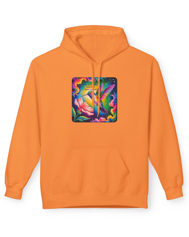 "My Life is Being Created in Every Moment" Unisex Midweight Softstyle Fleece Hoodie