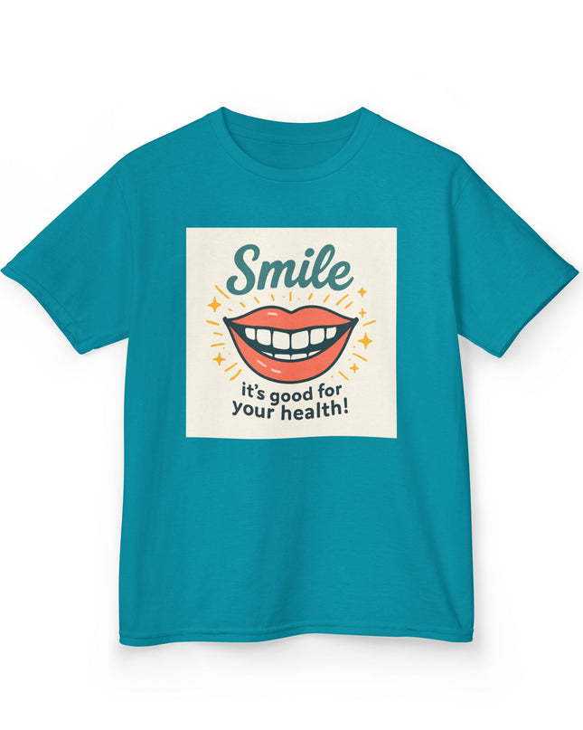 "Smile" Kids Heavy Cotton Tee