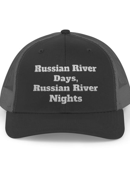 "Russian River Days, Russian River Nights" Snapback Trucker Cap