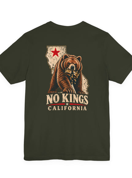 "No Kings Day" Unisex Jersey Short Sleeve Tee