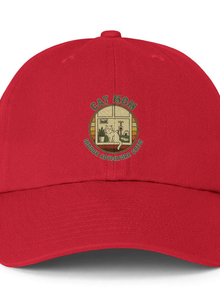 "Cat Mom Adventure Crew" Clean Up Cap