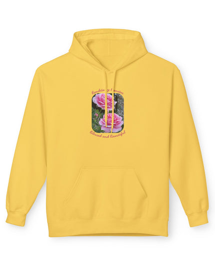 "Blessed and Beautiful" Unisex Adult Midweight Softstyle Fleece Hoodie