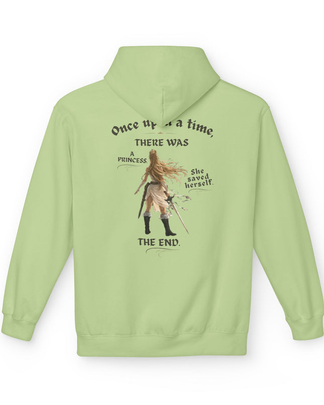 "Once Upon a Time V2" Front and Back Unisex Midweight Softstyle Fleece Hoodie