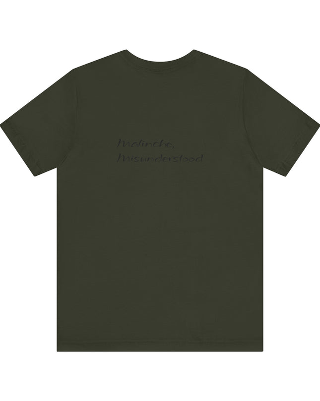 "Malinche, misunderstood" Unisex Jersey Short Sleeve Tee