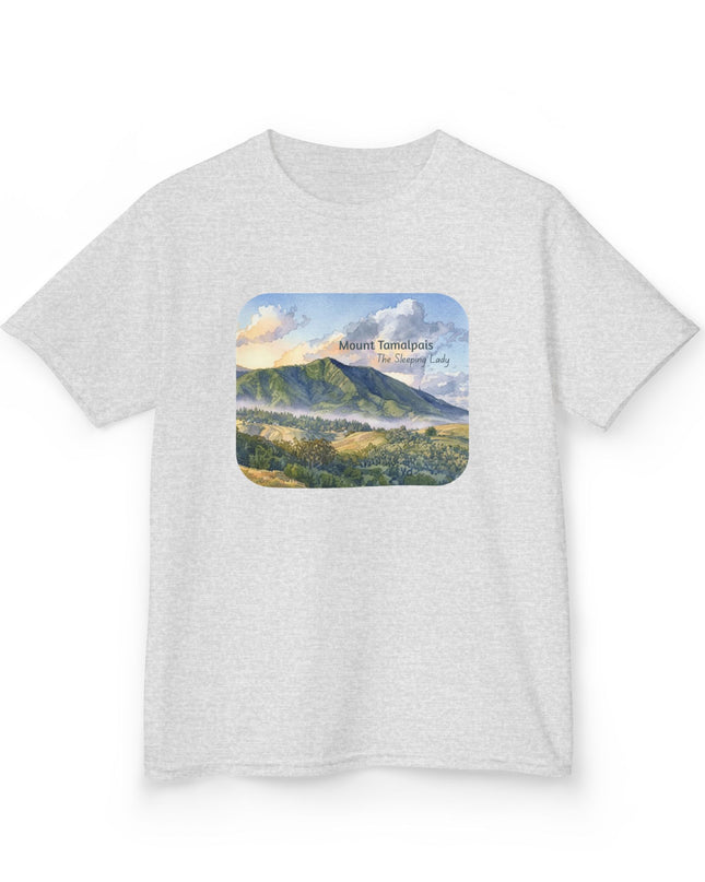 "Mount Tamalpais, the Sleeping Lady" Kids Heavy Cotton Tee