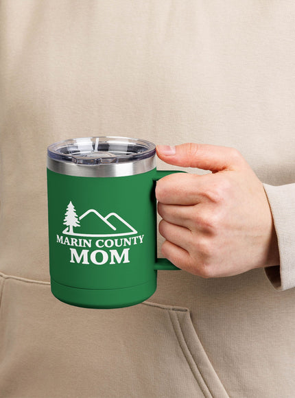 "Marin Country Mom" Coffee Mug Tumbler, 15oz