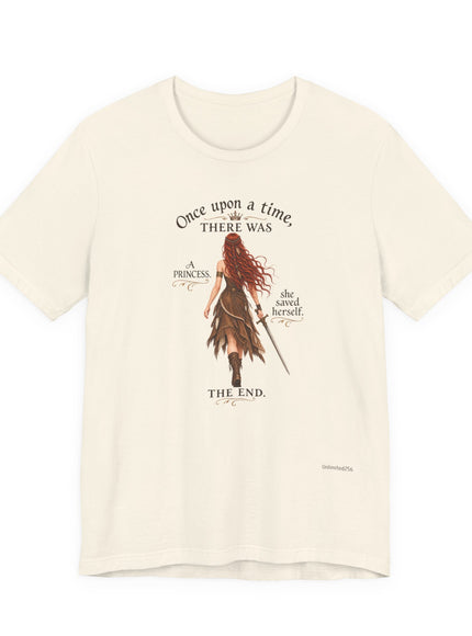 "She Saved Herself V5" Unisex Jersey Short Sleeve Tee