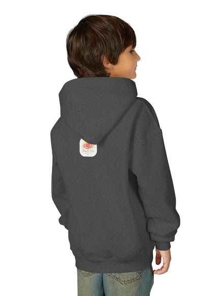 "My Father Says I am Royalty" Youth Heavy Blend Hooded Sweatshirt