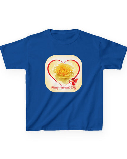 "Happy Valentine's Day" Kids Heavy Cotton Tee