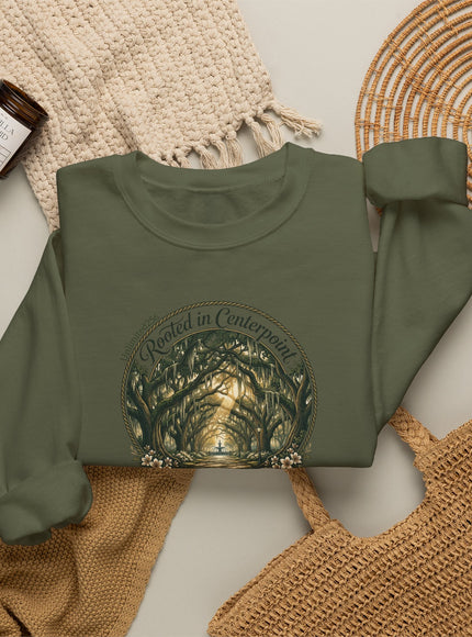 "Rooted in my Centerpoint" Unisex Heavy Blend Crewneck Sweatshirt