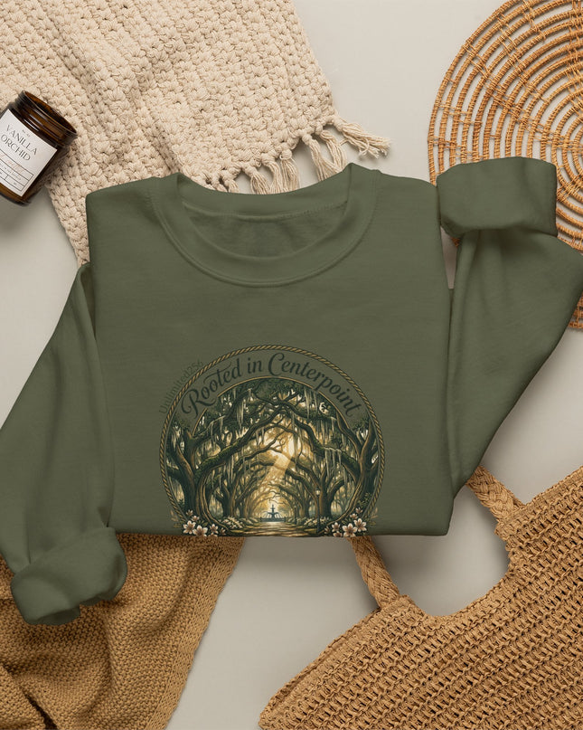 "Rooted in my Centerpoint" Unisex Heavy Blend Crewneck Sweatshirt
