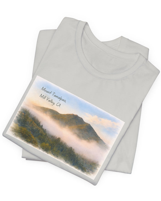 "Mount Tamalpais, Mill Valley, California" Unisex Jersey Short Sleeve Tee