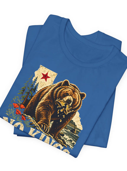"No Kings California" Unisex Jersey Short Sleeve Tee