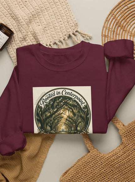 "Rooted in my Centerpoint" Unisex Heavy Blend Crewneck Sweatshirt