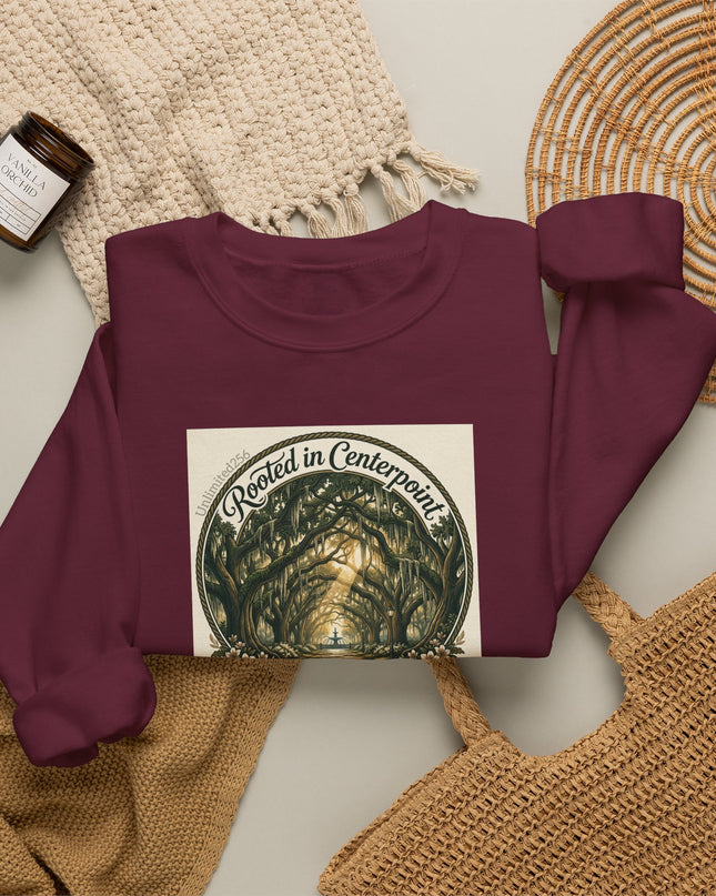 "Rooted in my Centerpoint" Unisex Heavy Blend Crewneck Sweatshirt