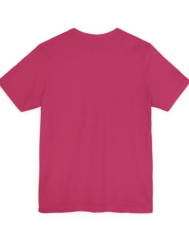 "February in Florida, Energy for Success (smaller design)" Unisex Jersey Short Sleeve Tee