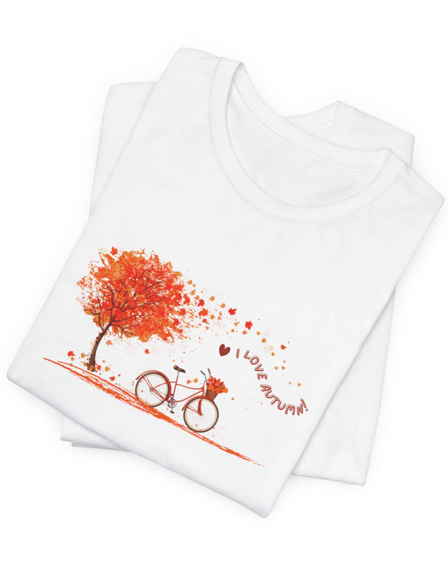 "I Love Autumn" Unisex Jersey Short Sleeve Tee