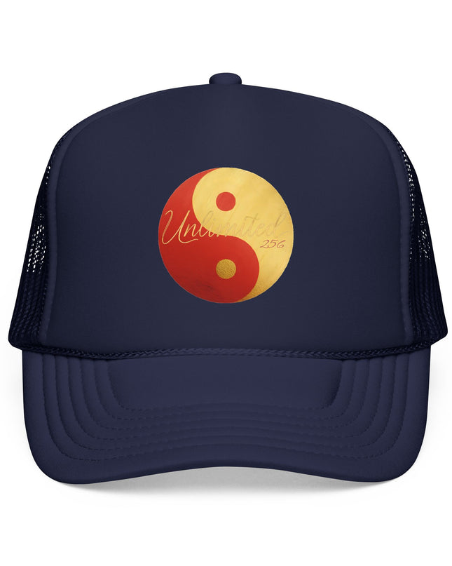 "Ying Yang, Unlimited 256" Foam Trucker Hat