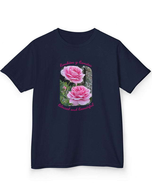 "Blessed and Beautiful" Kids Heavy Cotton Tee