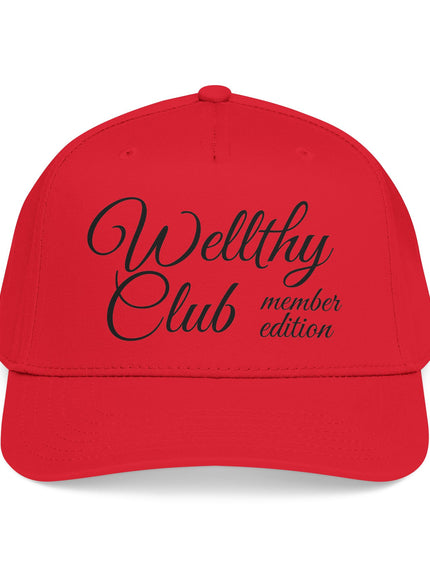 Wellthy Club Mid Profile Baseball Cap