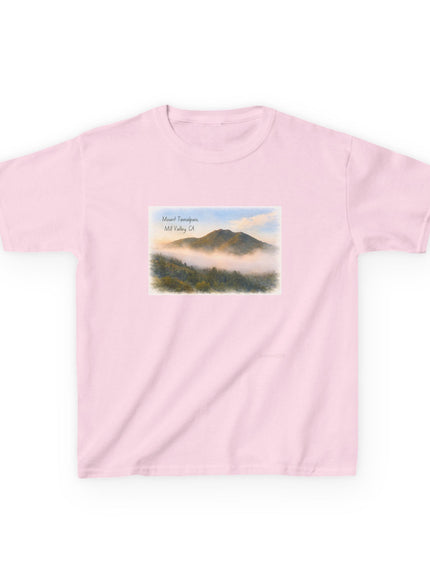 "Mount Tamalpais, Mill Valley, California Kids Heavy Cotton Tee