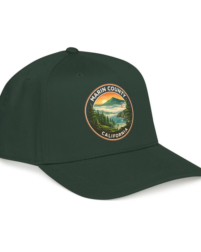 "Marin County, Above the Fog" Mid Profile Baseball Cap